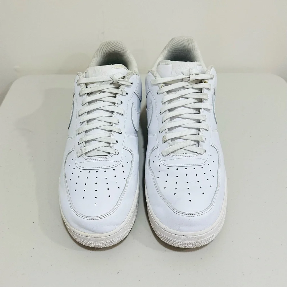Nike Air Force 1 '07‎ Low Mens White Shoes Sneakers CW2288-111 Af1 Size 15